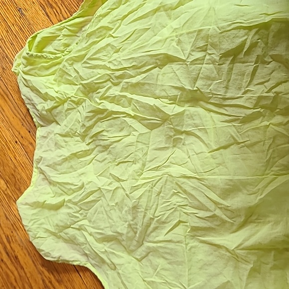 Yellow frilly tank top 3 X - Picture 3 of 3